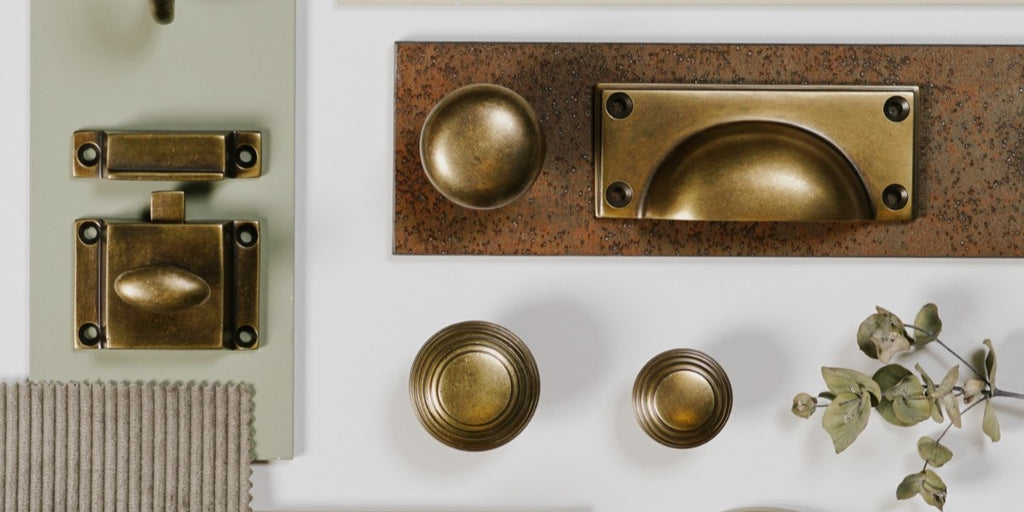 Burnished Brass Hardware