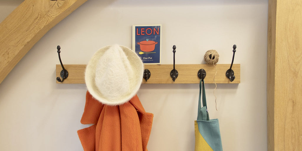 How to Create a Hat & Coat Hook Rack DIY