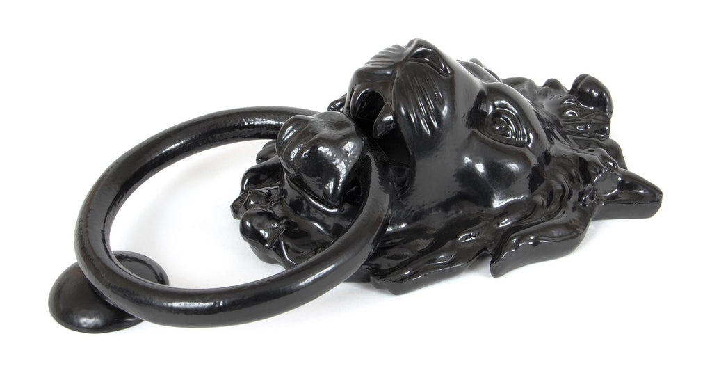 From The Anvil's Black Lion's Head Door Knocker