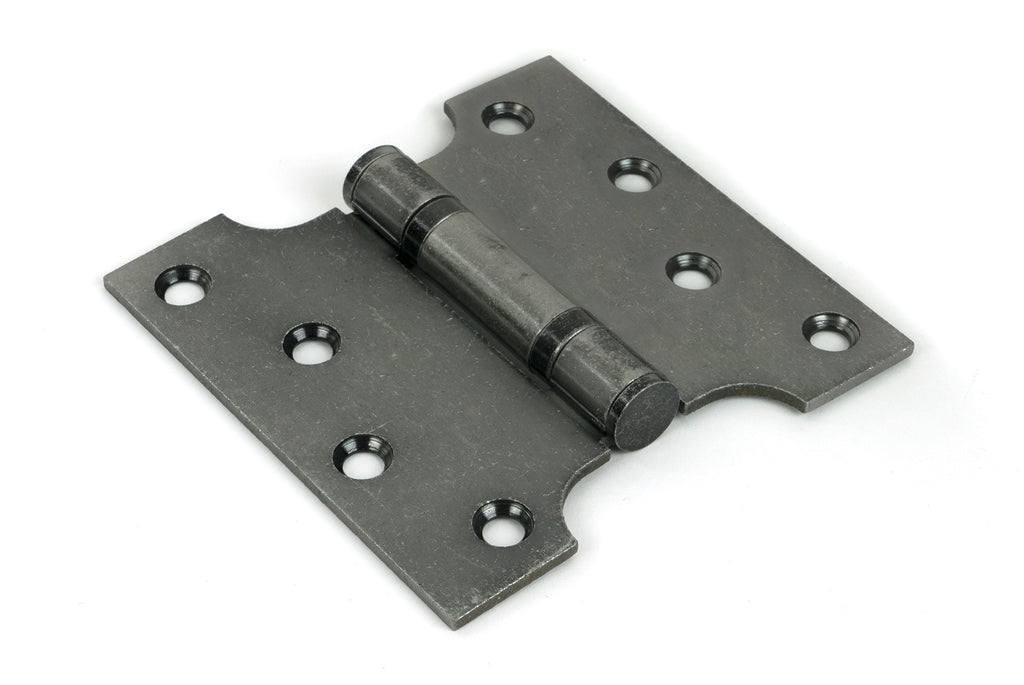 From The Anvil's Pewter Patina Parliament Hinges SS (pair)