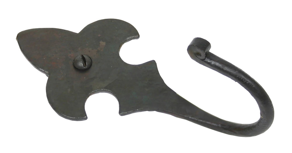 From The Anvil's Beeswax Fleur-De-Lys Coat Hook