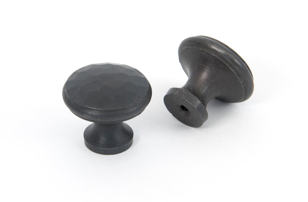 From The Anvil's Beeswax Hammered Cabinet Knob