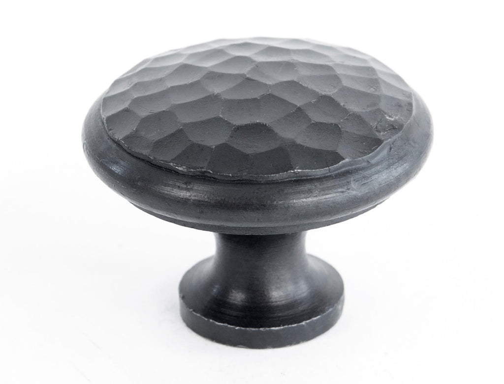 From The Anvil's Beeswax Hammered Cabinet Knob