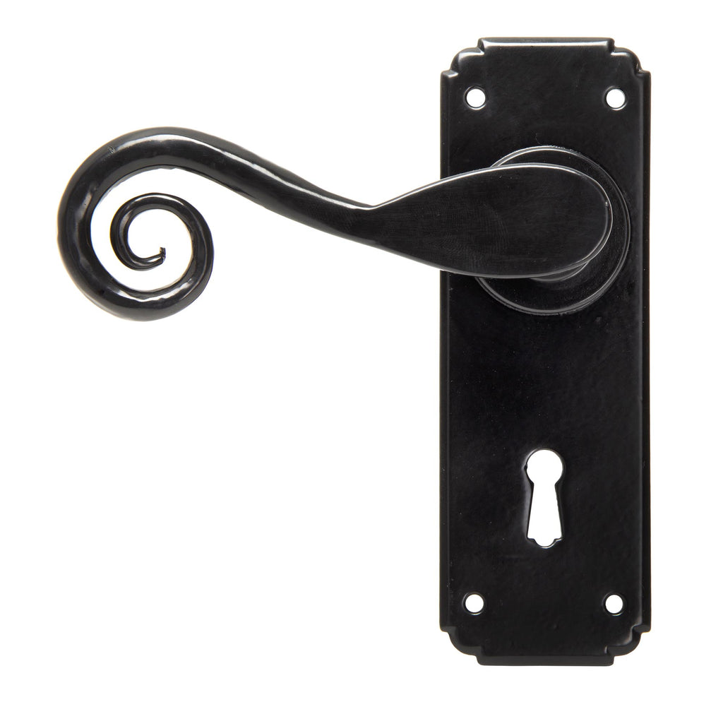 From The Anvil's Black Monkeytail Lever Lock Set