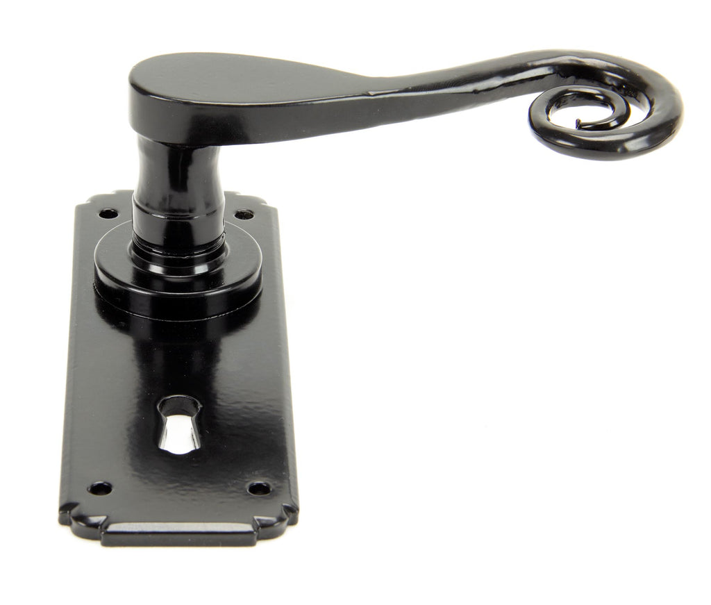 From The Anvil's Black Monkeytail Lever Lock Set