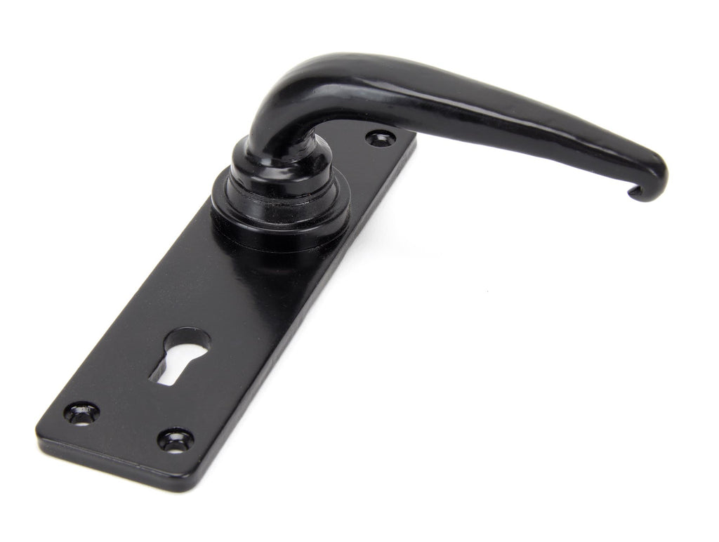 From The Anvil's Black Smooth Lever Lock Set