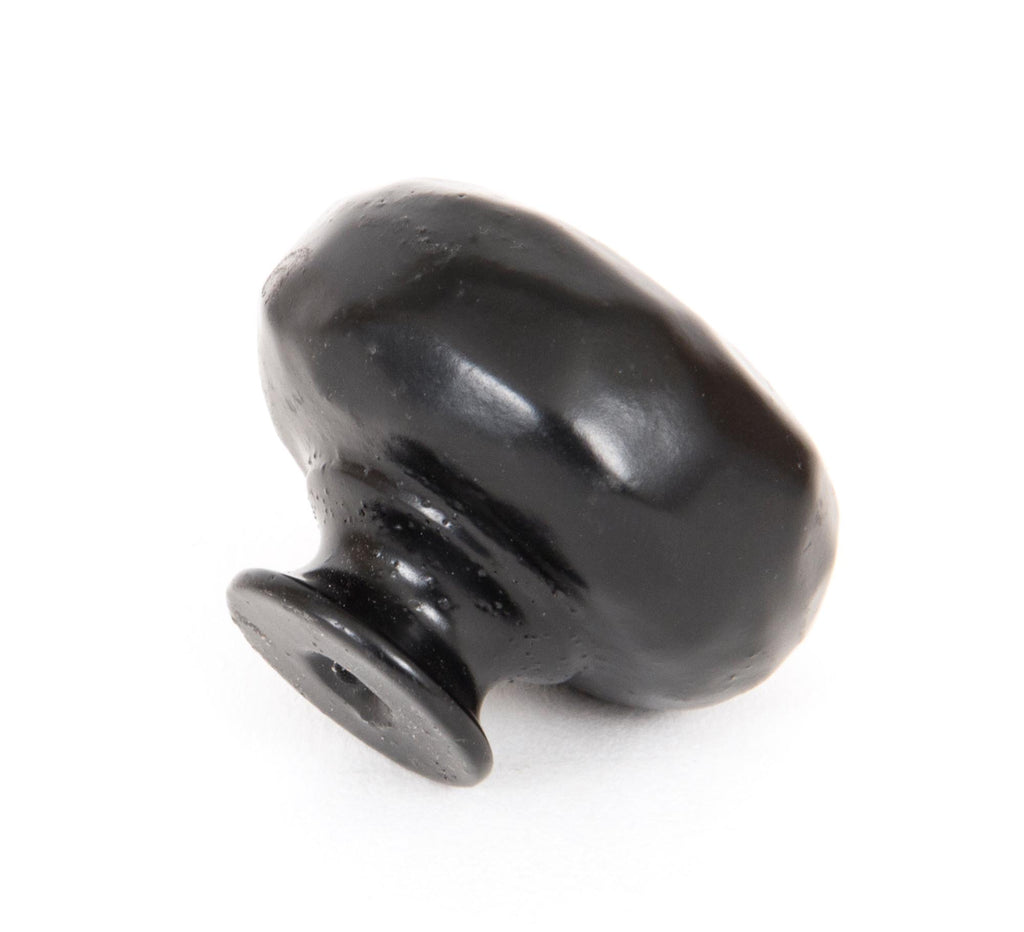 From The Anvil's Black Elan Cabinet Knob