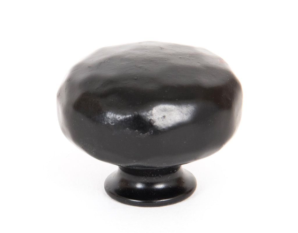 From The Anvil's Black Elan Cabinet Knob