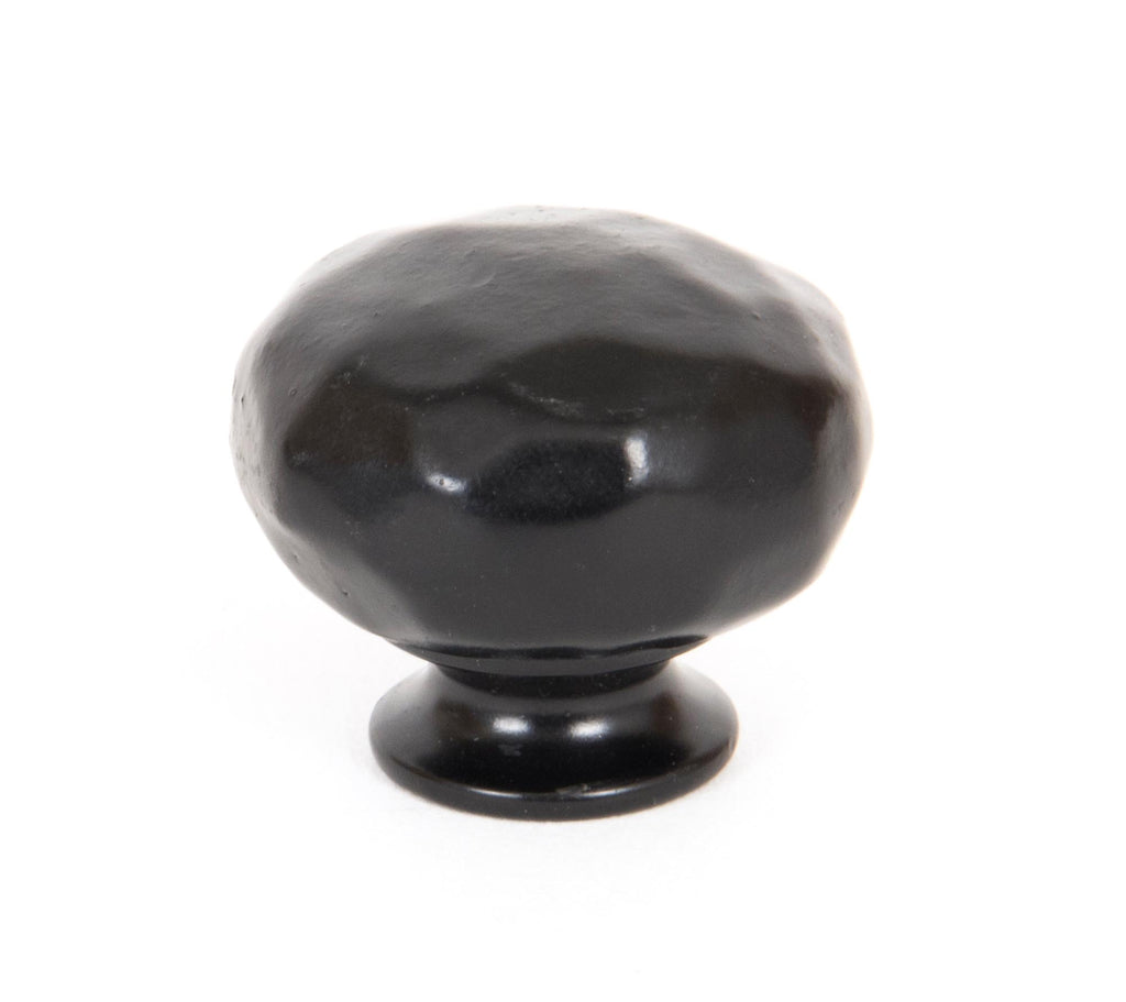 From The Anvil's Black Elan Cabinet Knob