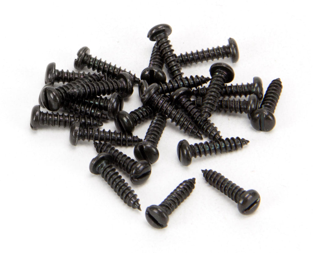 From The Anvil's Black Round Head Screws (25)