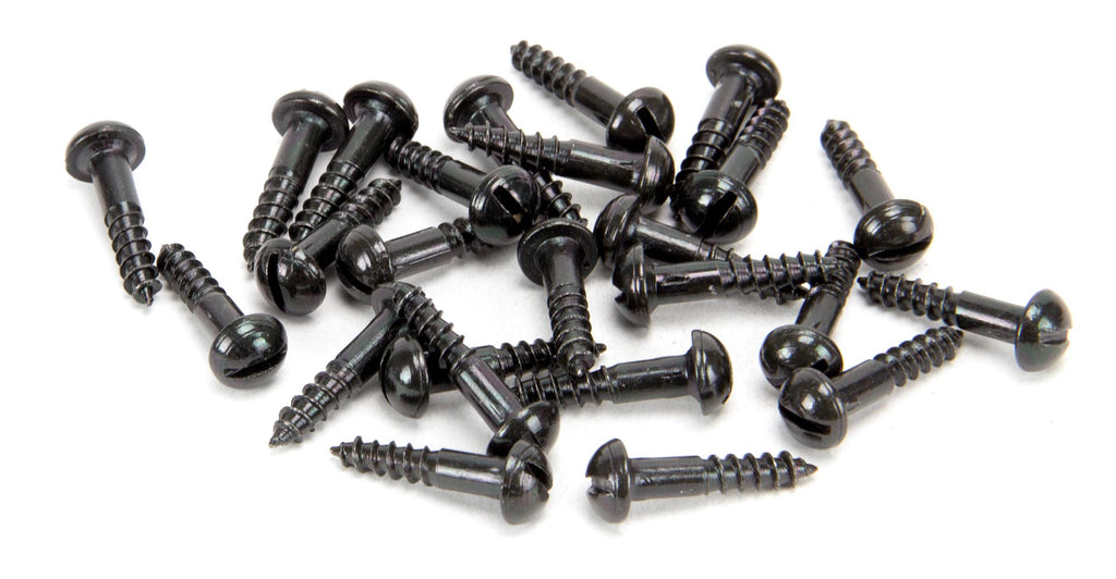 From The Anvil's Black Round Head Screws (25)