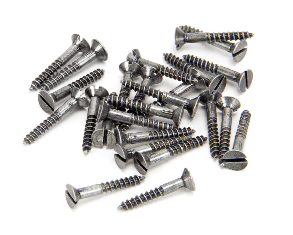 From The Anvil's Pewter Patina Countersunk Screws (25)