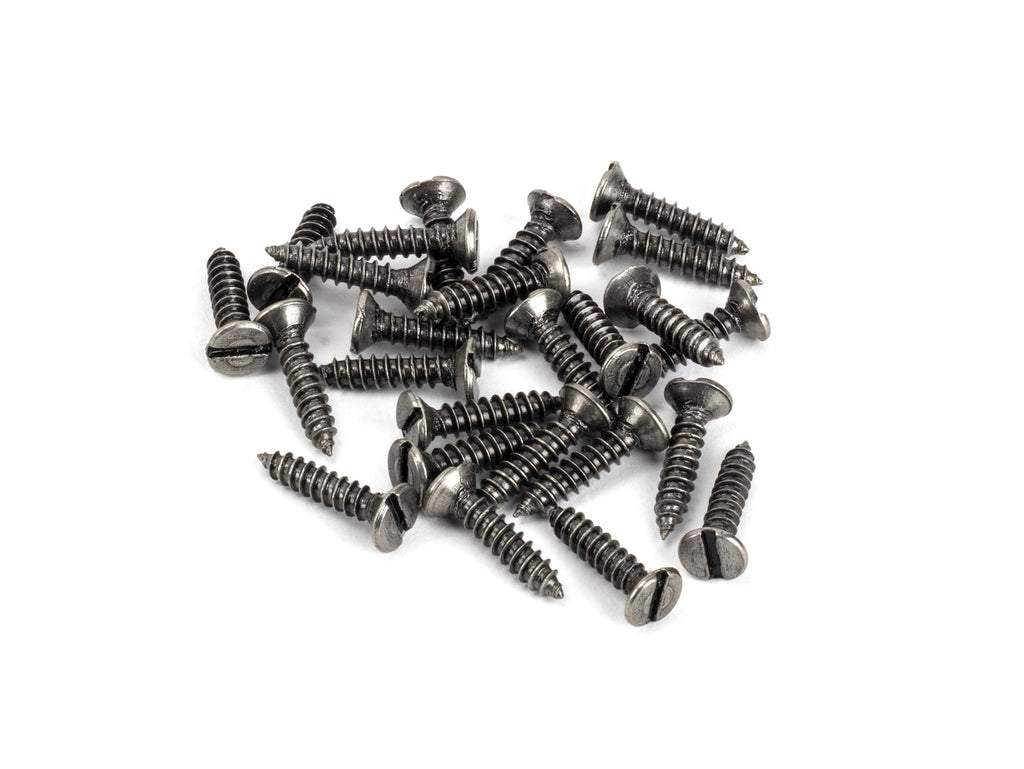 From The Anvil's Pewter Patina Countersunk Screws (25)