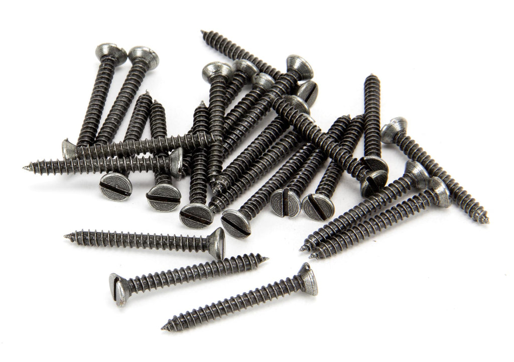 From The Anvil's Pewter Patina Countersunk Screws (25)