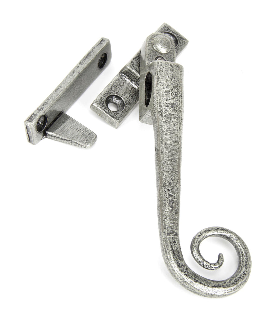 From The Anvil's Pewter Patina Locking Night-Vent Monkeytail Fastener