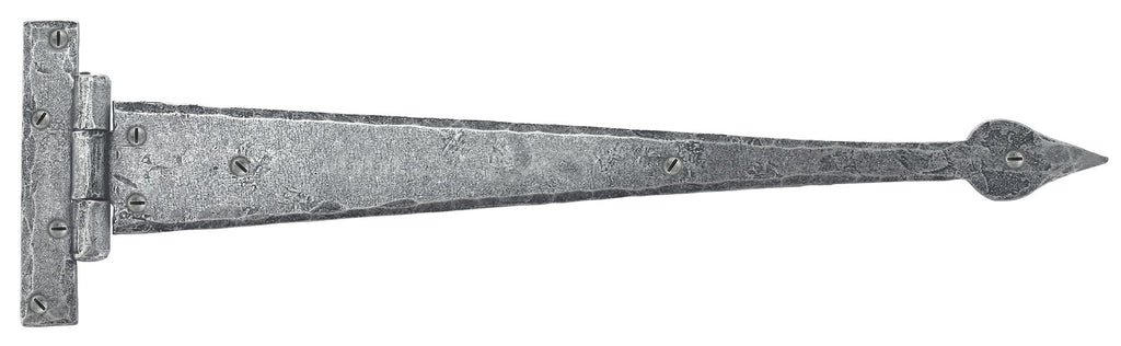 From The Anvil's Pewter Patina Arrow Head T Hinge (pair)