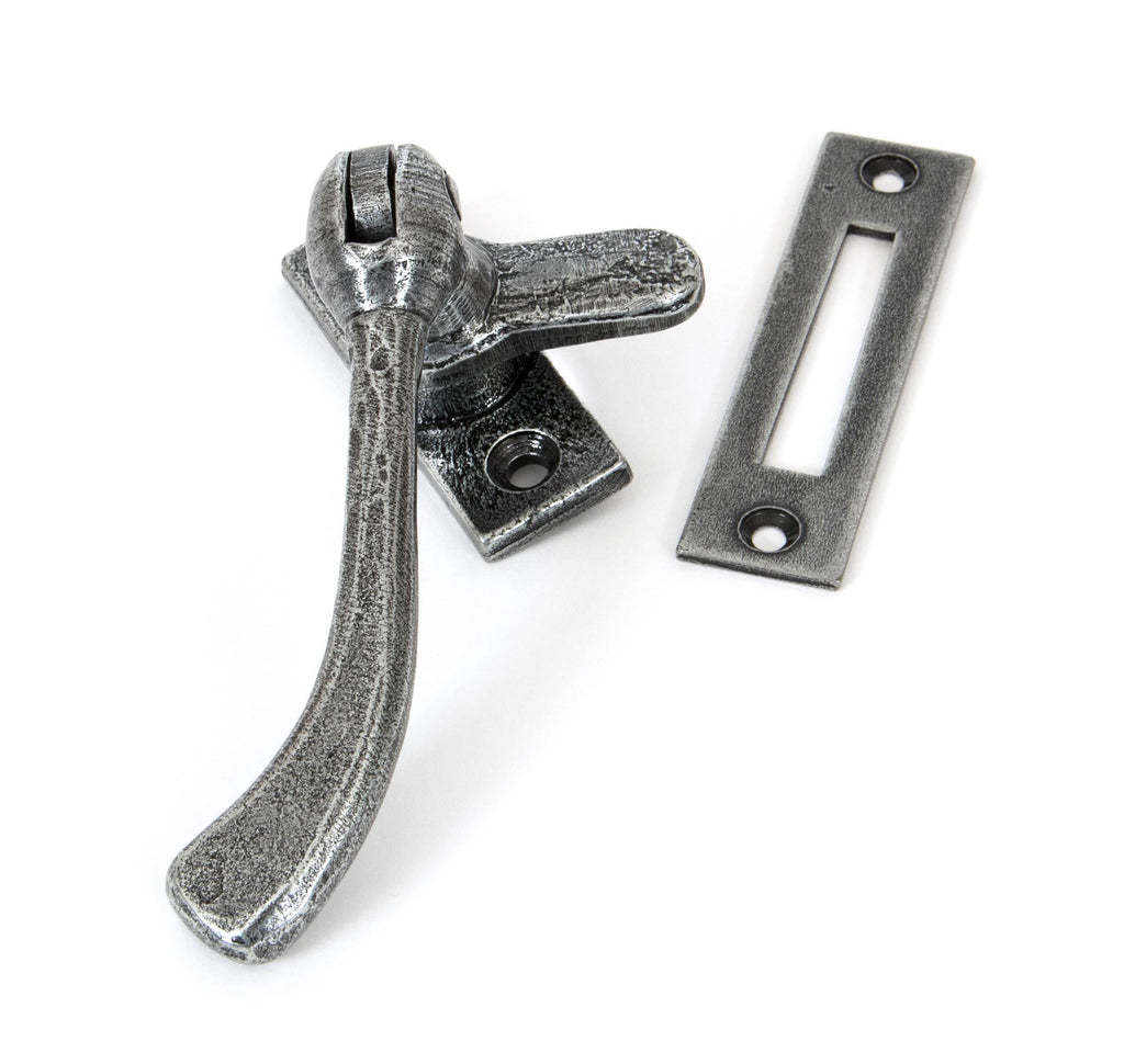 From The Anvil's Pewter Patina Handmade Peardrop Fastener