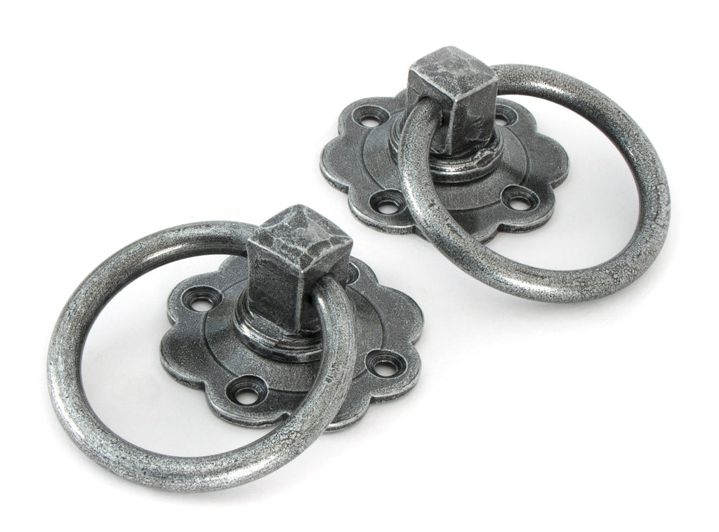 From The Anvil's Pewter Patina Ring Turn Handle Set