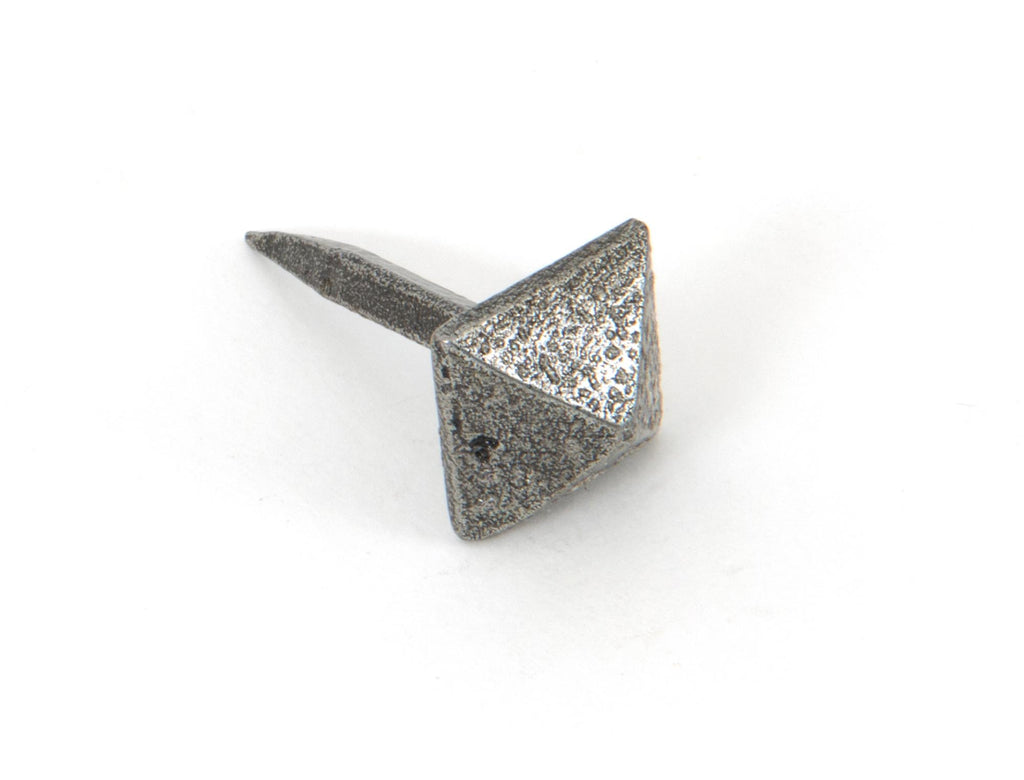 From The Anvil's Pewter Patina Pyramid Door Stud