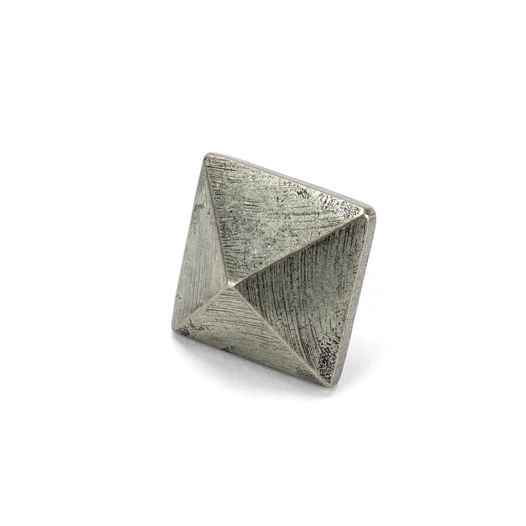 From The Anvil's Pewter Patina Pyramid Door Stud