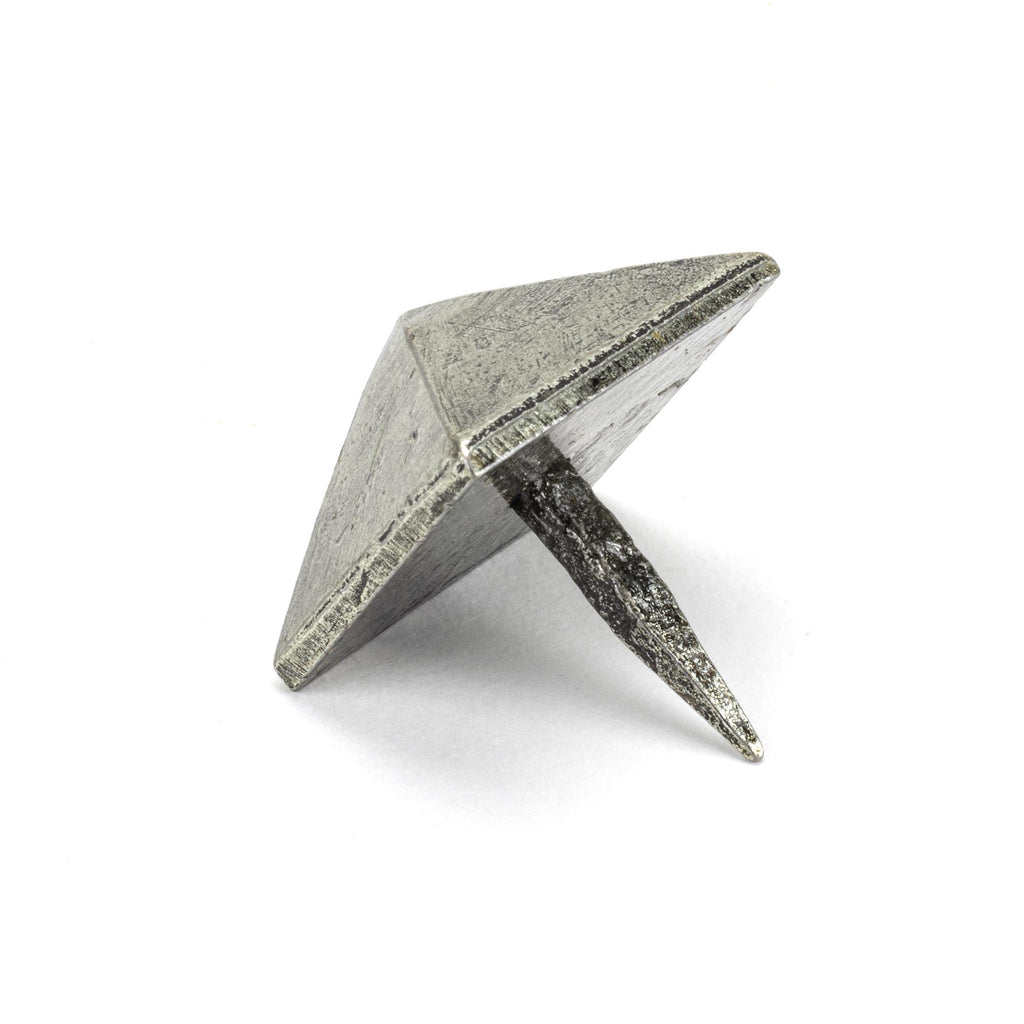 From The Anvil's Pewter Patina Pyramid Door Stud