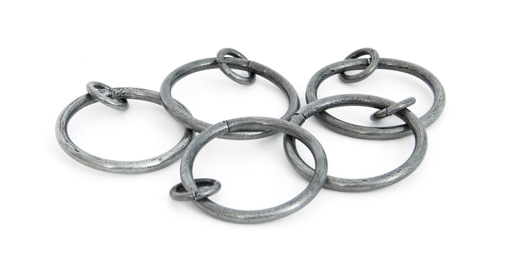 From The Anvil's Pewter Patina Curtain Ring