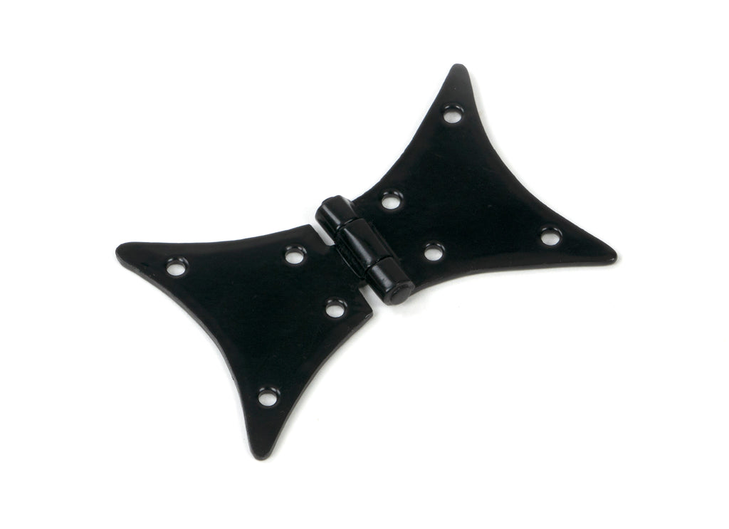 From The Anvil's Black Butterfly Hinge (pair)