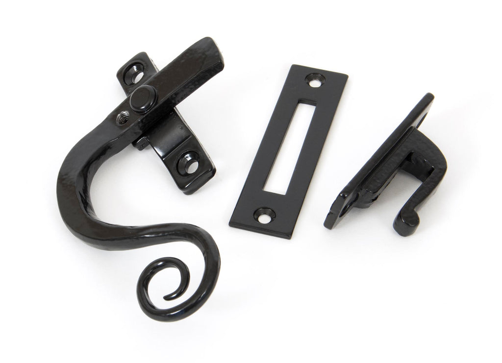 From The Anvil's Black Locking Monkeytail Fastener