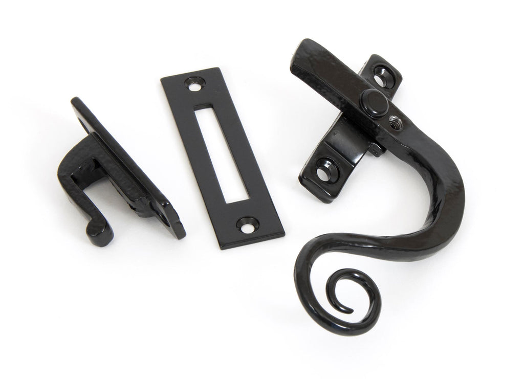 From The Anvil's Black Locking Monkeytail Fastener