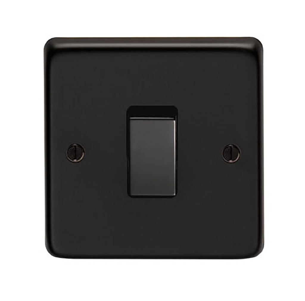 From The Anvil's Matt Black 10 Amp Switched Socket