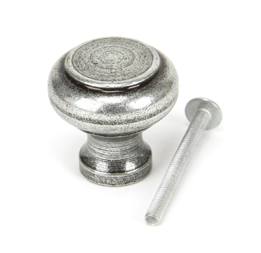 From The Anvil's Pewter Patina Regency Cabinet Knob