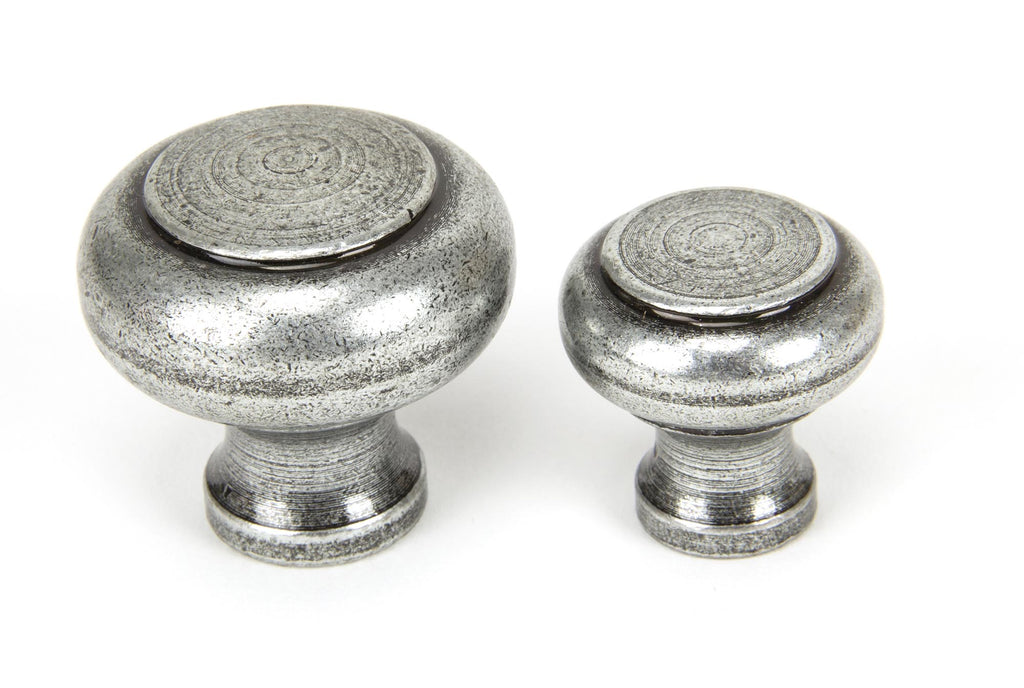 From The Anvil's Pewter Patina Regency Cabinet Knob