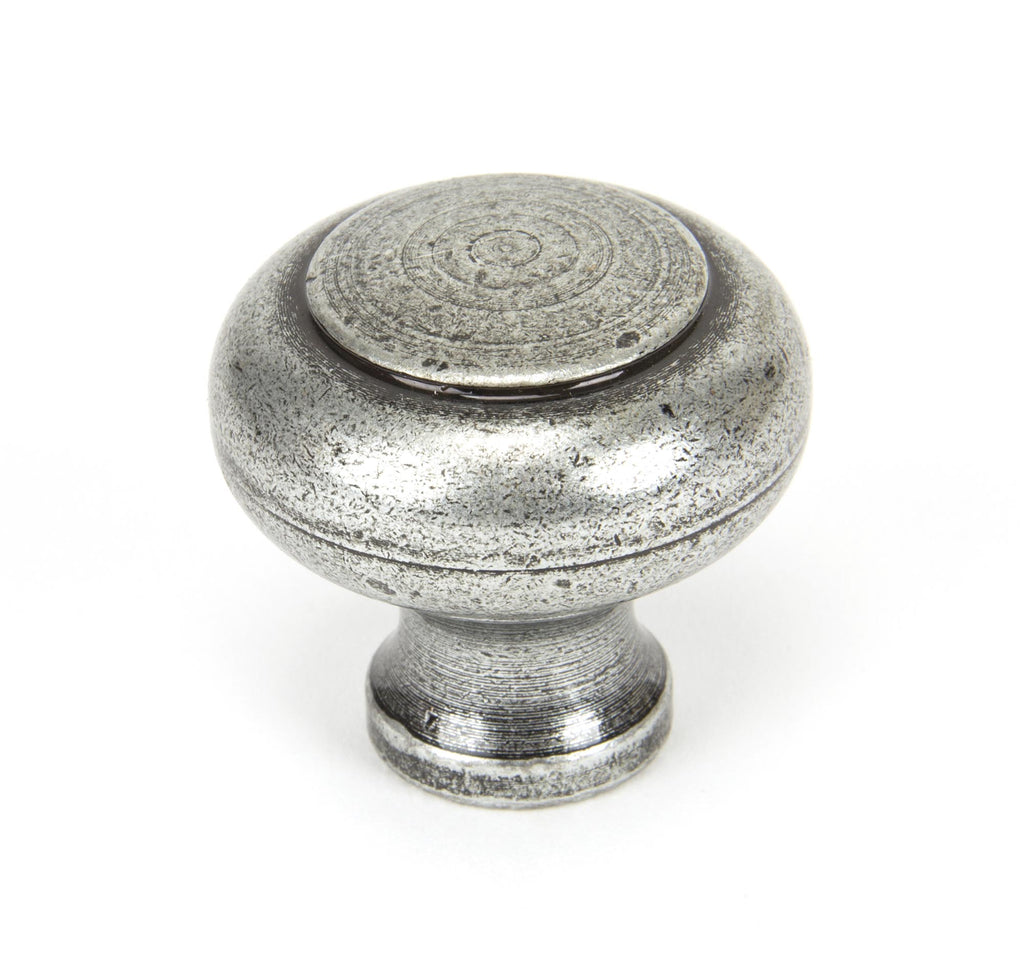 From The Anvil's Pewter Patina Regency Cabinet Knob