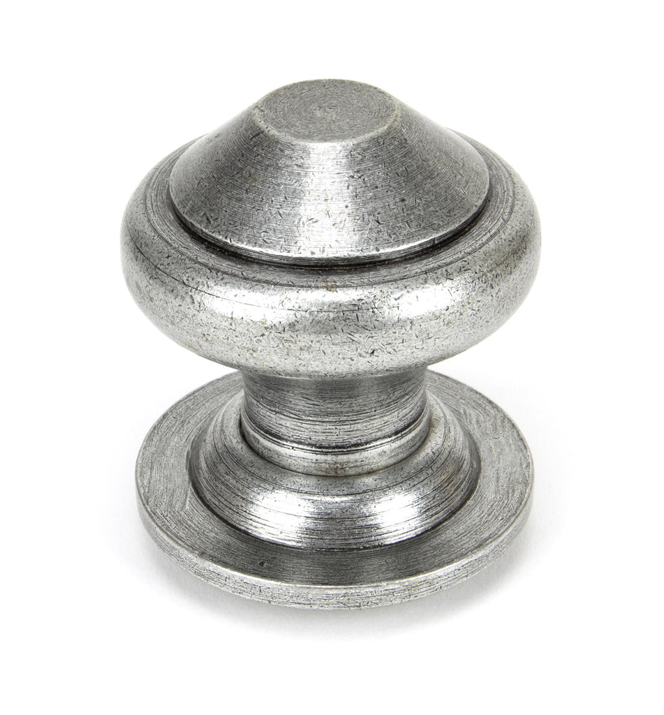 From The Anvil's Pewter Patina Regency Centre Door Knob