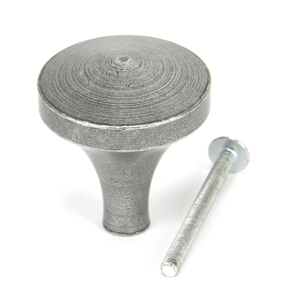 From The Anvil's Pewter Patina Shropshire Cabinet Knob