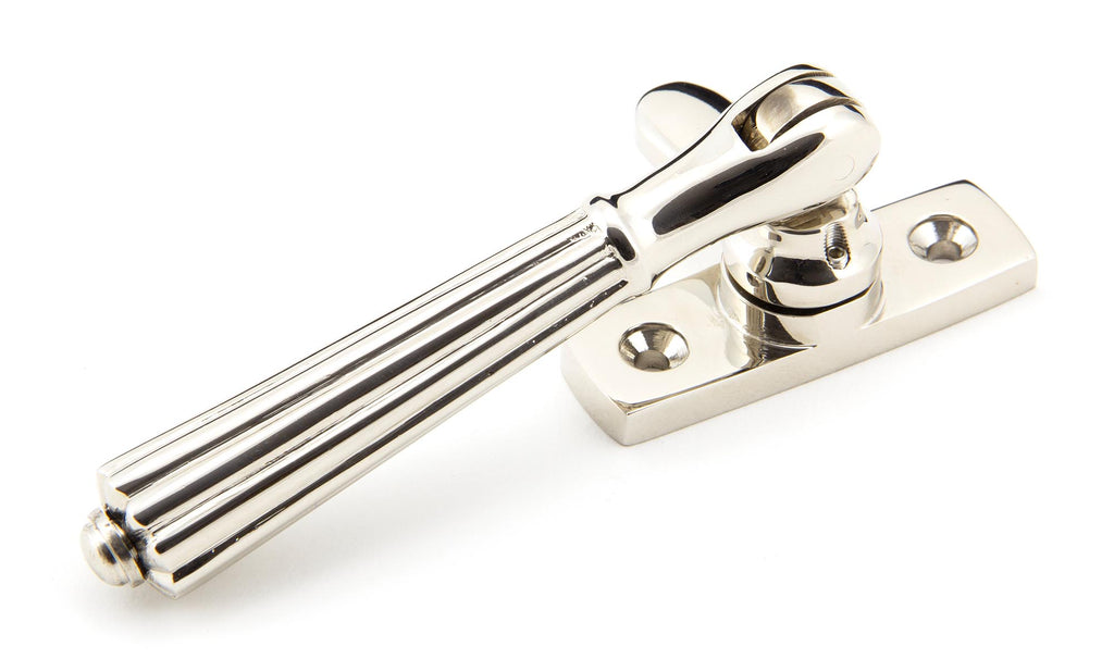 From The Anvil's Polished Nickel Locking Hinton Fastener