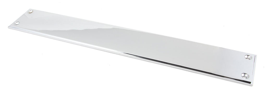 From The Anvil's Polished Chrome Art Deco Fingerplate