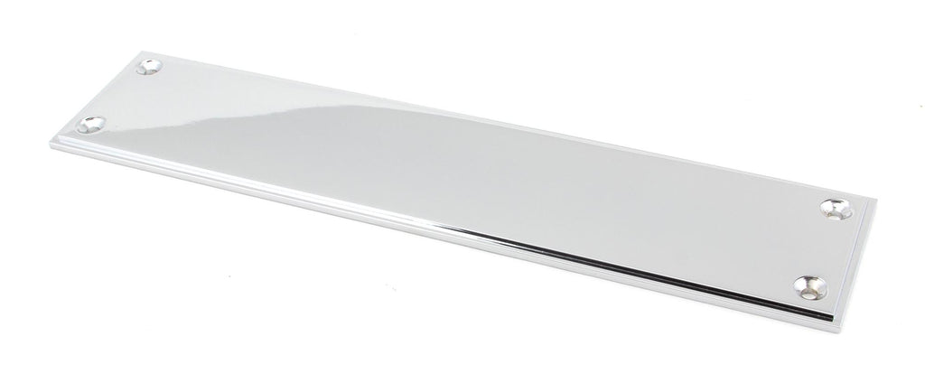 From The Anvil's Polished Chrome Art Deco Fingerplate