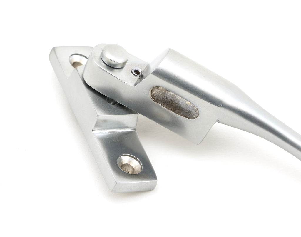 From The Anvil's Satin Chrome Night-Vent Locking Peardrop Fastener