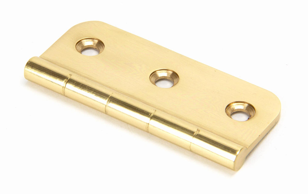 From The Anvil's Polished Brass Dummy Butt Hinge (single)