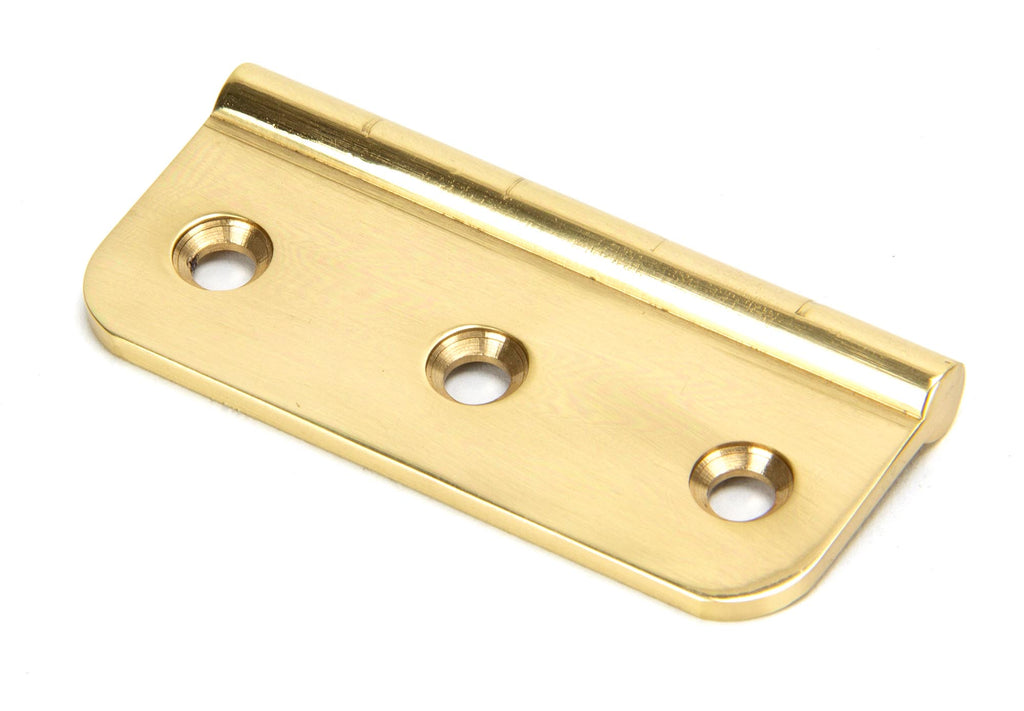 From The Anvil's Polished Brass Dummy Butt Hinge (single)