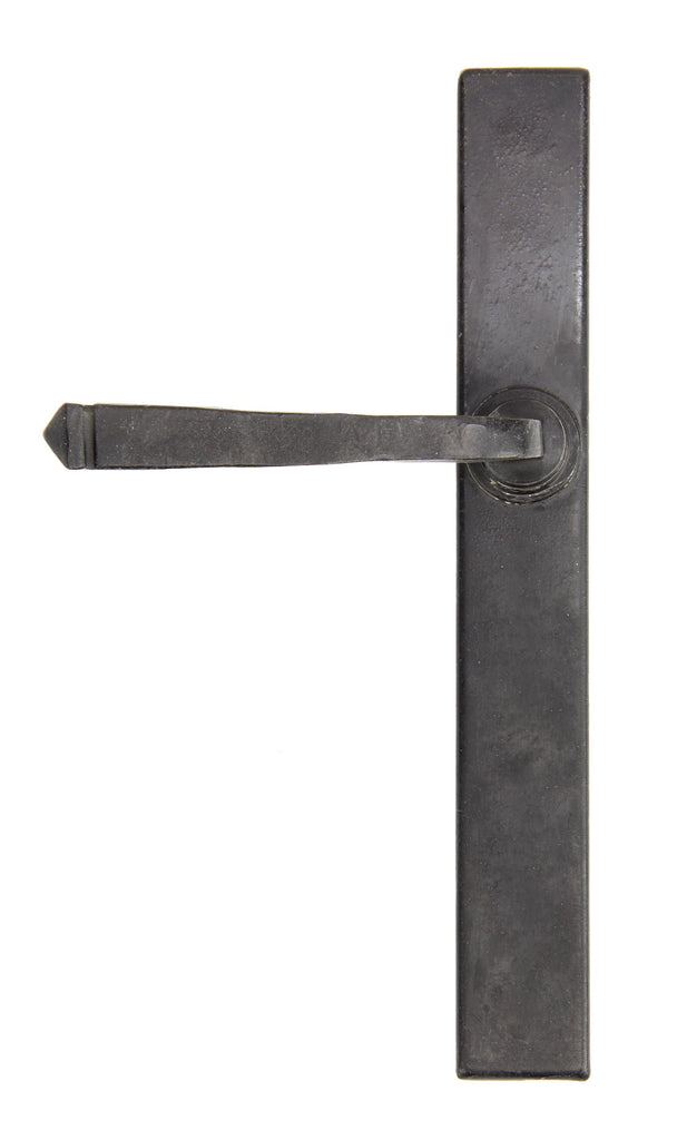 From The Anvil's External Beeswax Avon Slimline Lever Espag. Latch Set