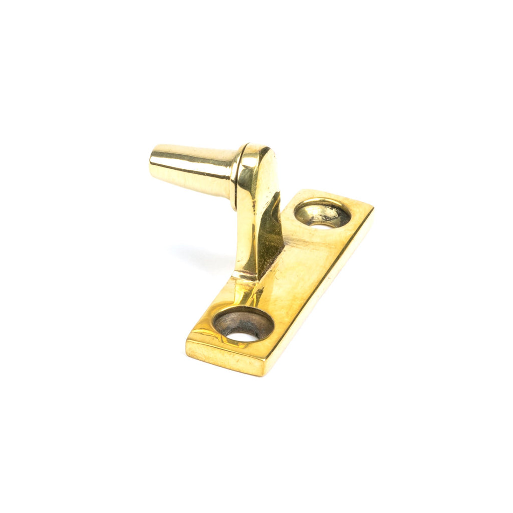 From The Anvil's Aged Brass Cranked Casement Stay Pin