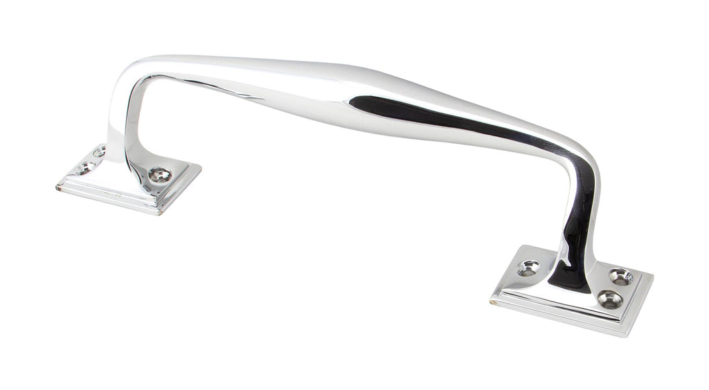 From The Anvil's Polished Chrome Art Deco Pull Handle