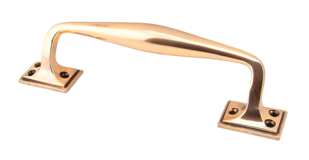 From The Anvil's Polished Bronze Art Deco Pull Handle