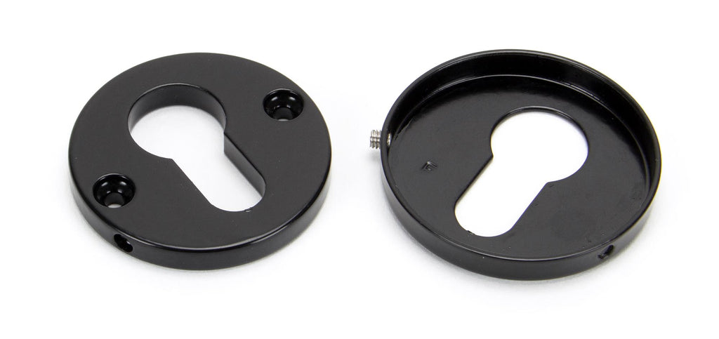 From The Anvil's Black 52mm Regency Concealed Escutcheon