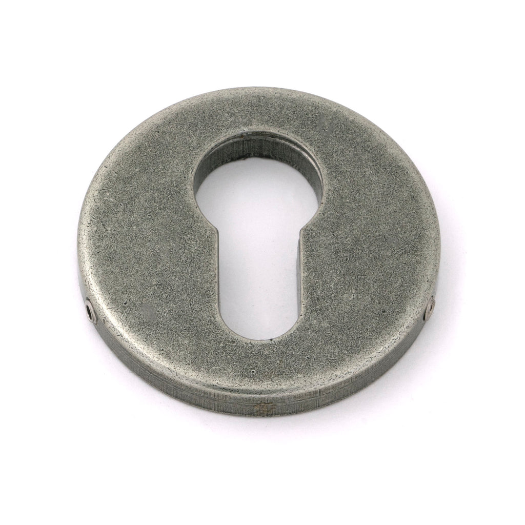 From The Anvil's Pewter Patina 52mm Regency Concealed Escutcheon