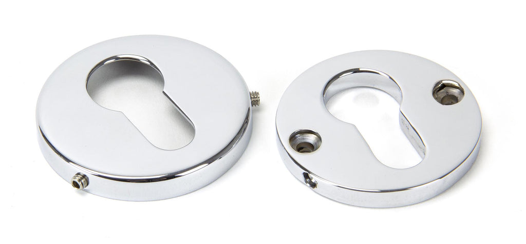 From The Anvil's Polished Chrome 52mm Regency Concealed Escutcheon