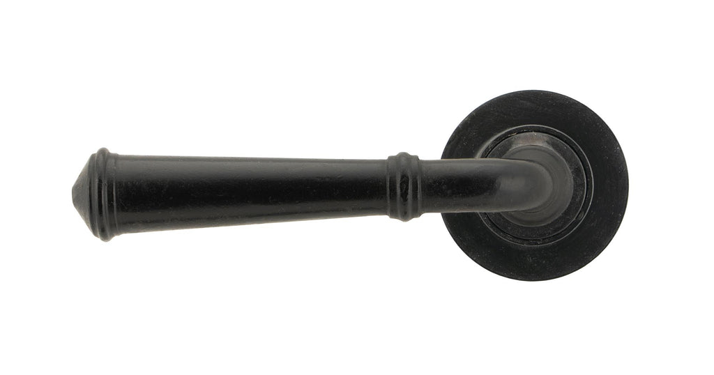 From The Anvil's External Beeswax Regency Lever on Rose Set (Sprung)