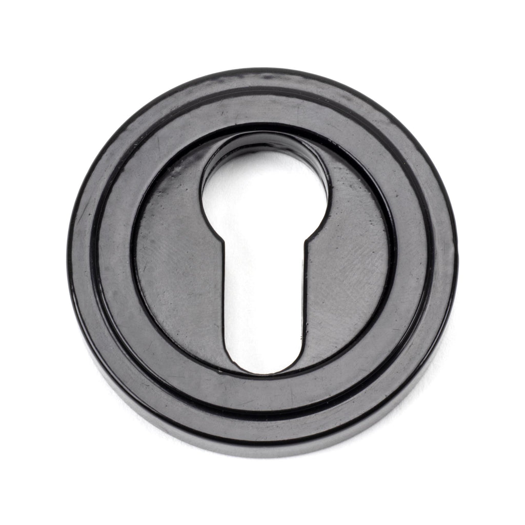 From The Anvil's Black Round Euro Escutcheon